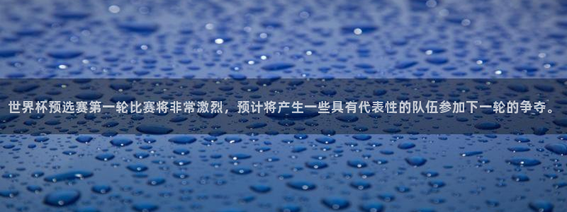 2026葡萄牙杯赛程表：世界杯预选赛第一轮比赛将非常激烈，预计将产生一些具有代表性的队伍参加下一轮的争夺。