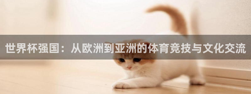 2026世界杯中国队：世界杯强国：从欧洲到亚洲的体育竞技与文化交流